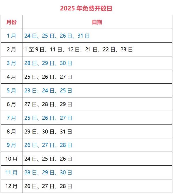 东莞市科学技术博物馆免费开放时间表（2025最新）